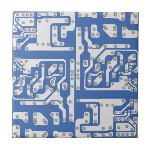 Circuit board pattern tile