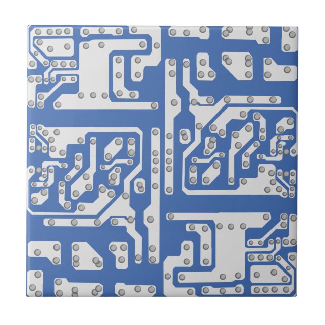 Circuit board pattern tile (Front)