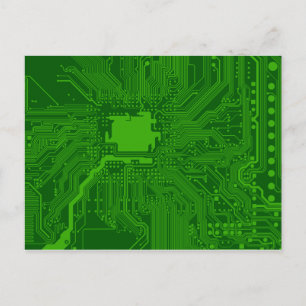 Circuit Board Postcard