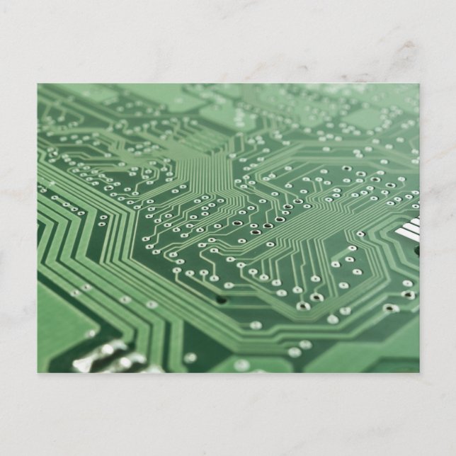 Circuit Board Postcard (Front)