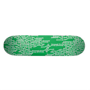 Circuit Board Skateboard Deck