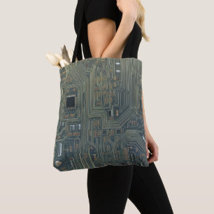 Circuit Board Tote Bag