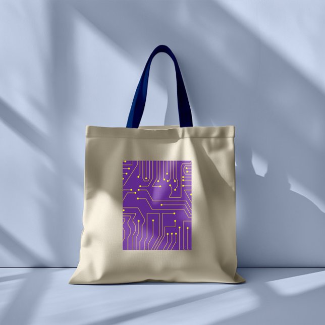 Circuit Board Tote Bag (Creator Uploaded)