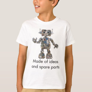 Circuit Bot Portrait T-Shirt