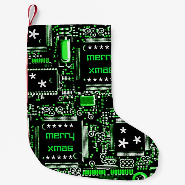 Circuit Green 2 'Merry Xmas' stocking (Front)