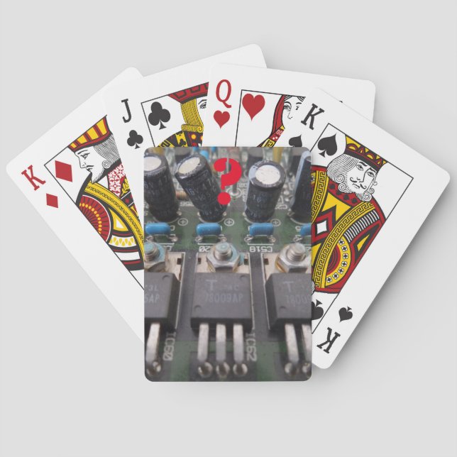 Circuit Poker Playing Cards (Back)