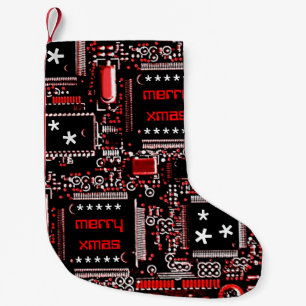 Circuit Red 2 'Merry Xmas' stocking