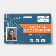 Circuit Tech Event Coordinator Photo ID Badge