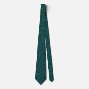 Circuitry - Ocean Green on Dk Green 003333 Tie
