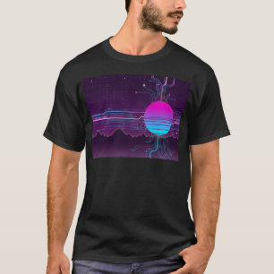 Circuits Of The Sun - Vaporwave T-Shirt