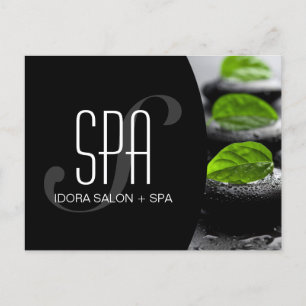Circulaire personnalisable de salon et de carte po