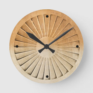 Circular Air Vent Round Clock