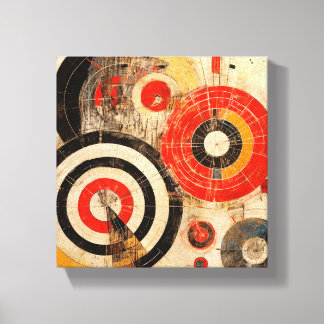 Circular Art Canvas Print