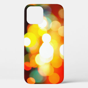 Circular Bokeh: Christmas Light Abstract iPhone 12 Case