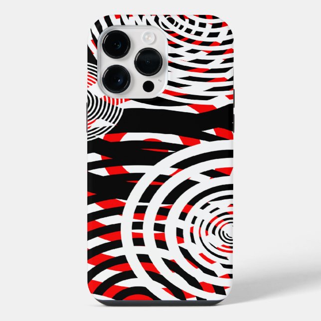 Circular Chaos iPhone Case (Back)