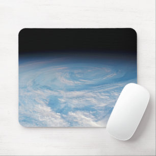 Circular Cloud Formation Over South Pacific Ocean. Mouse Pad
