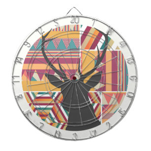 Circular Deer Dartboard
