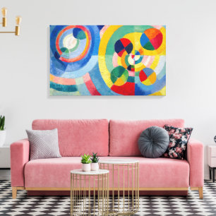 Circular Forms   Robert Delaunay   Canvas Print