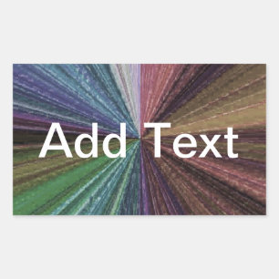 Circular Gradient Earthy Rainbow Sticker