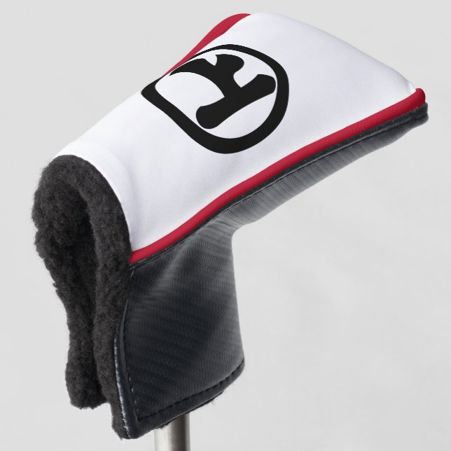 CIRCULAR HEAD COVER FOR GOLF HEAD (3/4 Front)