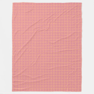 Circular Pattern Fleece Blanket