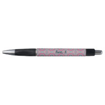 Circular Pattern Name Customizable Ballpoint Pen
