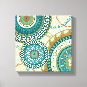 Circular Patterns Canvas Print