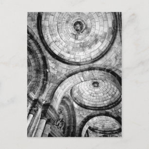 Circular Patterns in Brick at Sacre Couer Postcard