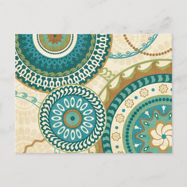 Circular Patterns Postcard (Front)
