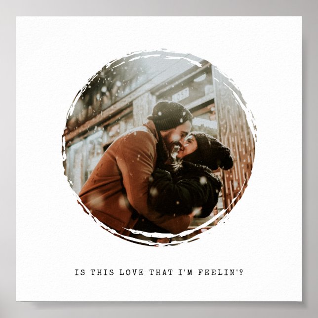 Circular photo poster (Front)