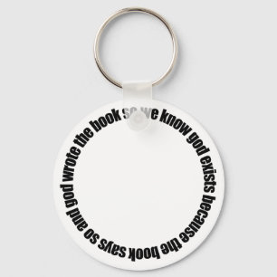 Circular Reasoning Keychain
