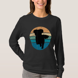Circular Retro Shih Tzu Owner Parents Apparel Dog T-Shirt