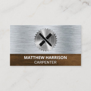 Circular Saw Architect Tools Business Card