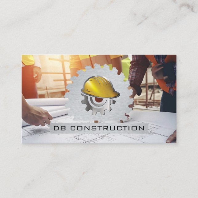 Circular Saw | Engineering | Architect Business Card (Front)