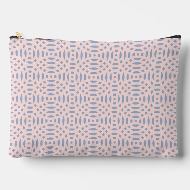 circular shapes seamless pattern accessory pouch (Front)