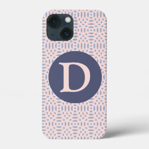 circular shapes seamless pattern iPhone 13 mini case