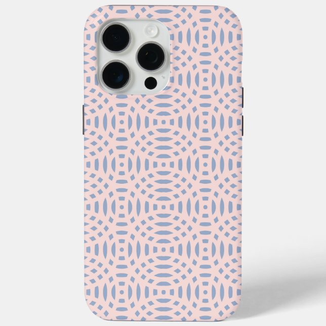 circular shapes seamless pattern Case-Mate iPhone case (Back)