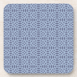 circular shapes seamless pattern coaster