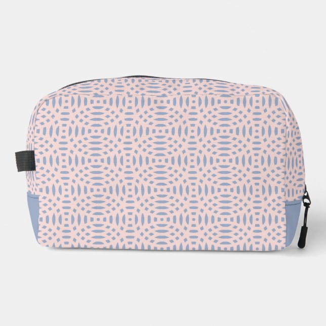 circular shapes seamless pattern dopp kit (Front)