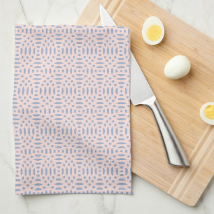 circular shapes seamless pattern kitchen towel