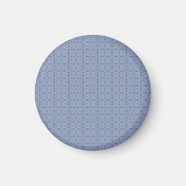 circular shapes seamless pattern magnet (Front)