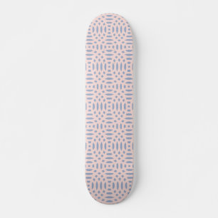 circular shapes seamless pattern skateboard