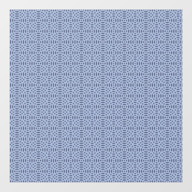 circular shapes seamless pattern window cling (Sheet)