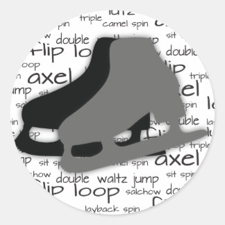 Circular Skating Sticker