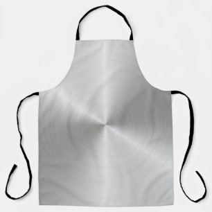 Circular slabs metal iron apron