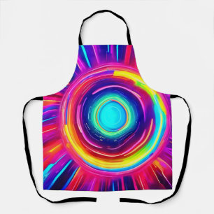 Circular Spectrum: A Vibrant Exploration of Colour Apron