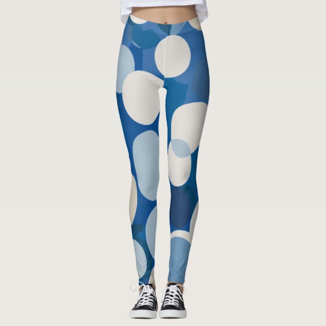 circular spots leggings (Front)