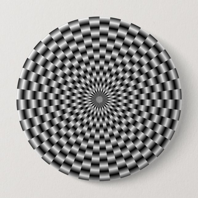 Circular Weave in Monochrome Button (Front)