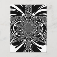 Circular Zebra Kaleidoscope Art Print