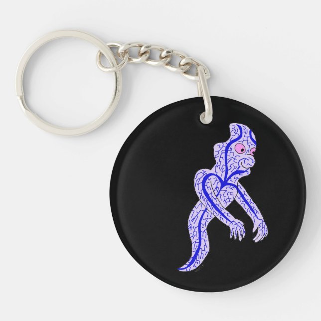 Circulatory ghost keychain (Front)